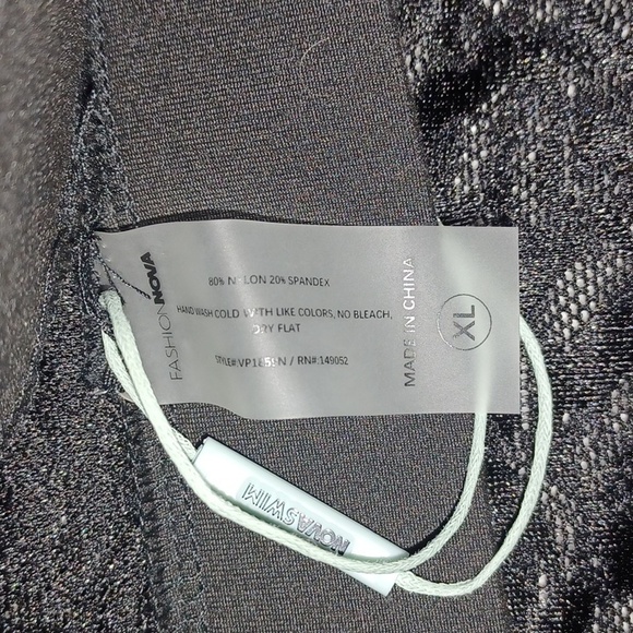 Fashion Nova leopard mesh cover-up  pants - Picture 8 of 8